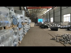 وصلات انابيب من الصلب الكربوني بعقب تركيبات انابيب ملحومة لون اسود 1.5D 90 درجة